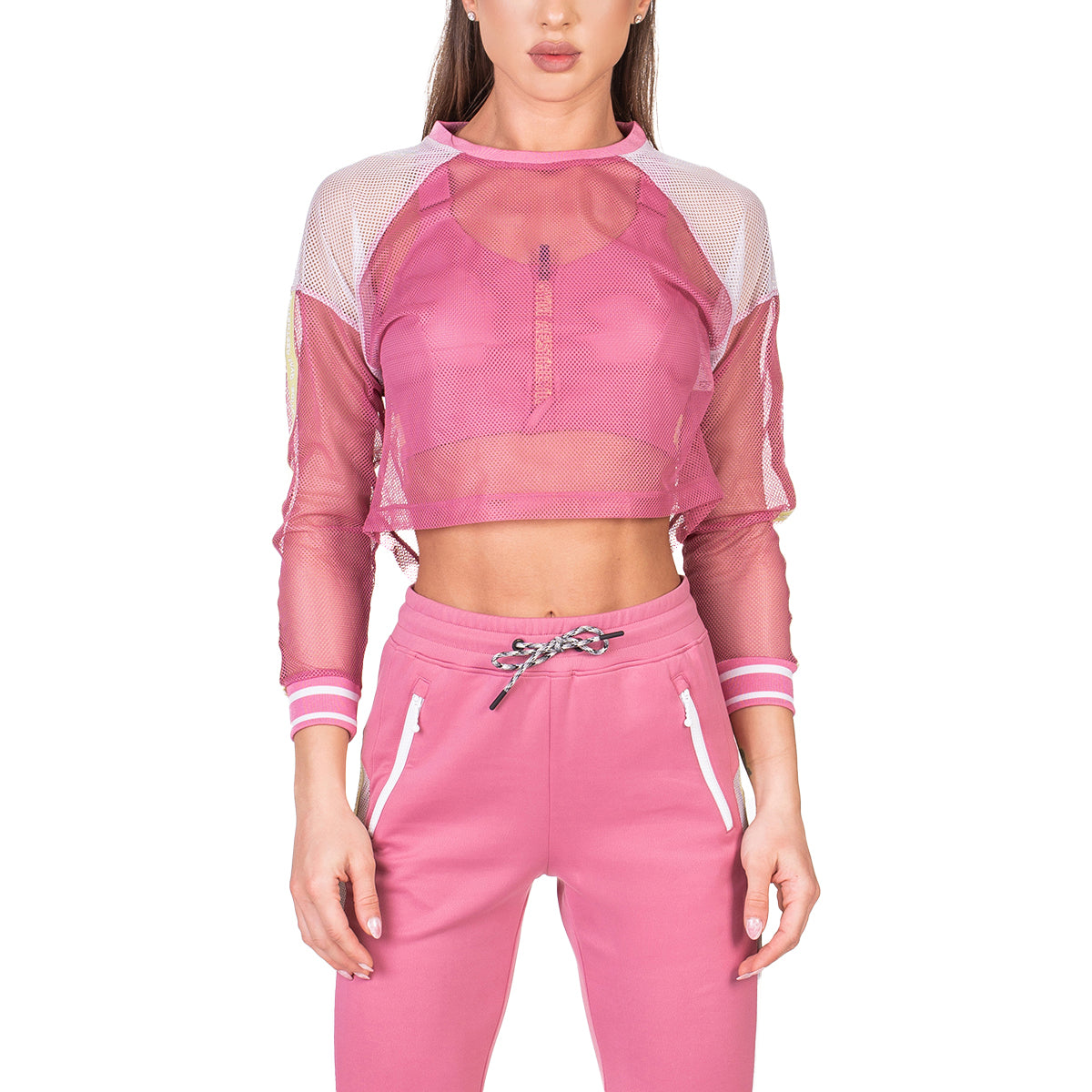 Image of Athleisure Mighty Tech Mesh Fashion T Shirt for Women