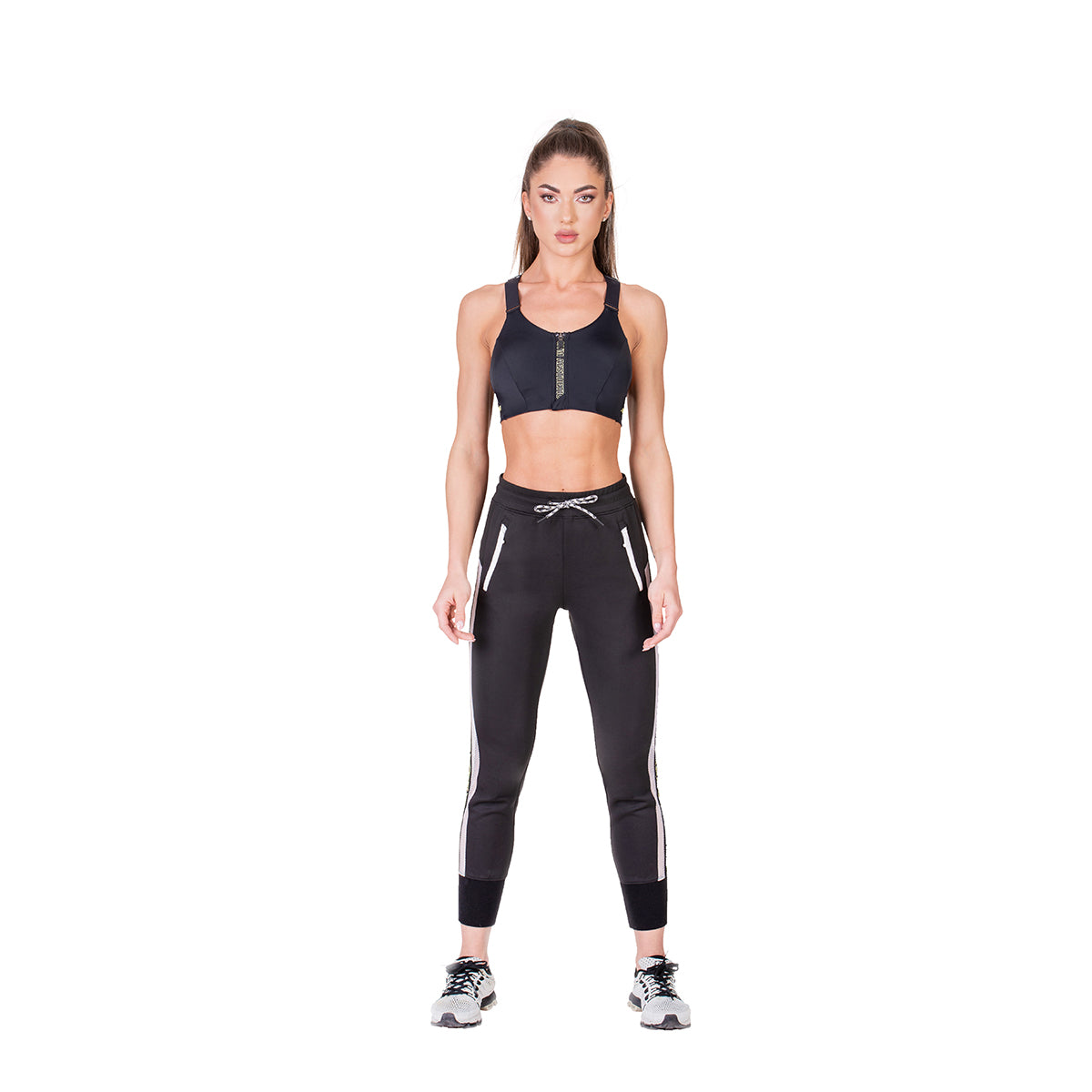 Image of Athleisure Mighty Tech Mesh Jogger Pants for Women