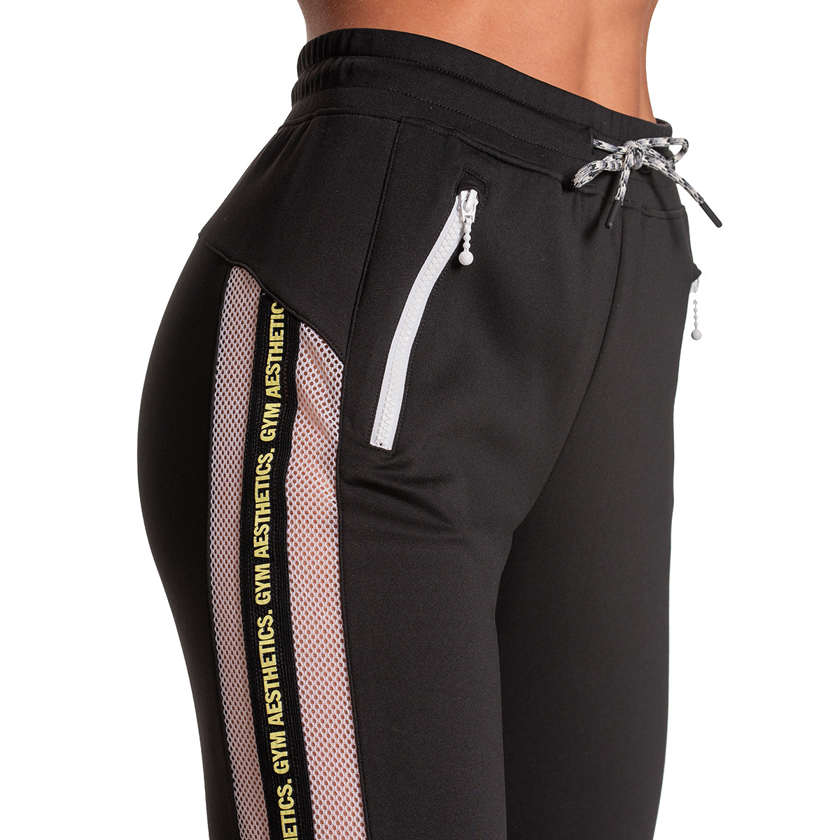 Image of Athleisure Mighty Tech Mesh Jogger Pants for Women