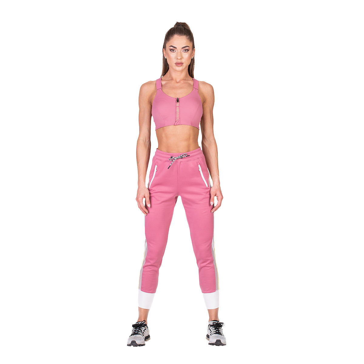 Image of Athleisure Mighty Tech Mesh Jogger Pants for Women