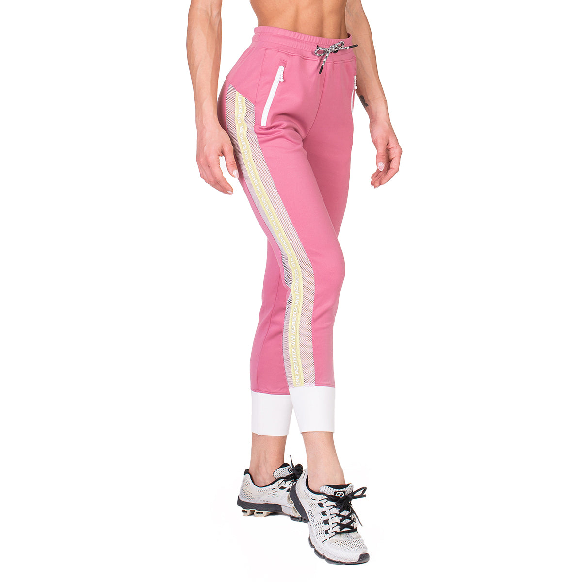Image of Athleisure Mighty Tech Mesh Jogger Pants for Women