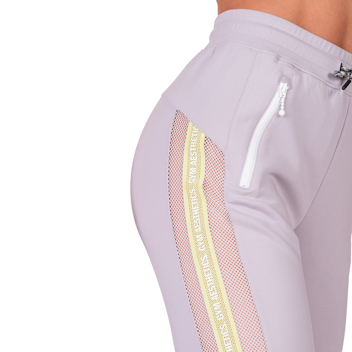 Image of Athleisure Mighty Tech Mesh Jogger Pants for Women