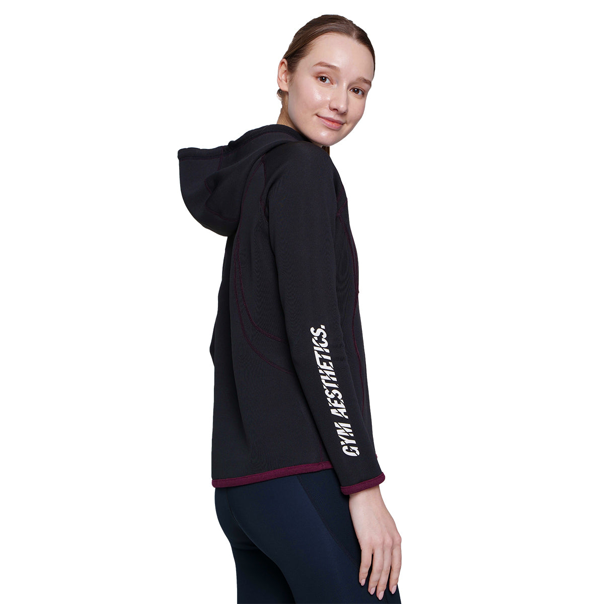 Image of Athleisure Reversible Hoodies Pique for Women