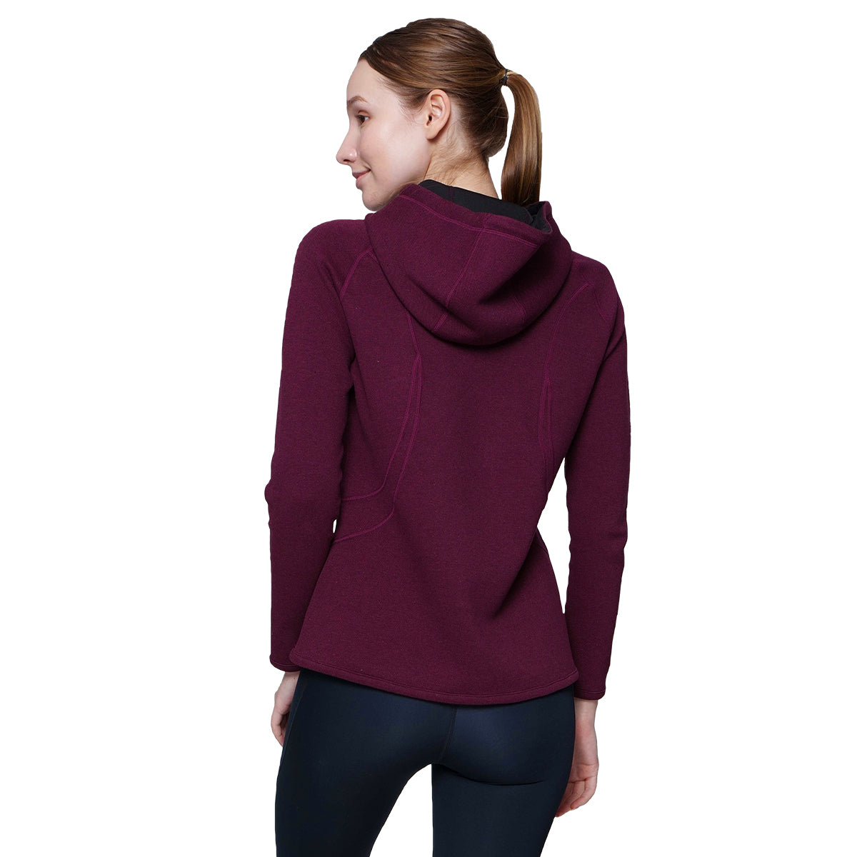 Image of Athleisure Reversible Hoodies Pique for Women