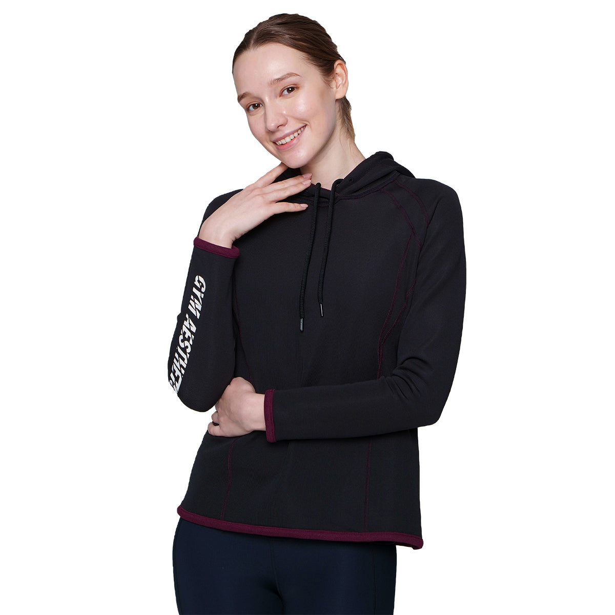 Image of Athleisure Reversible Hoodies Pique for Women