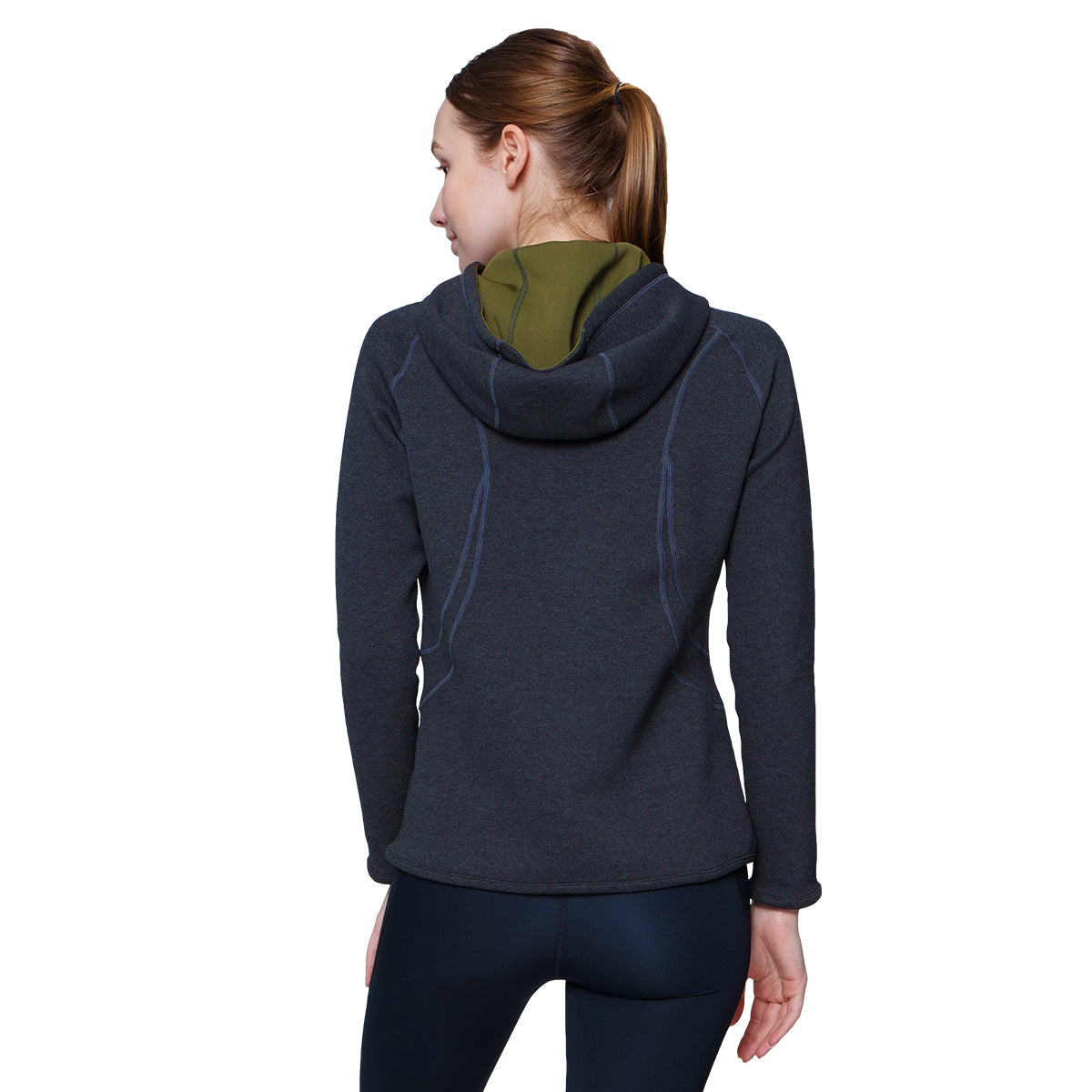 Image of Athleisure Reversible Hoodies Pique for Women