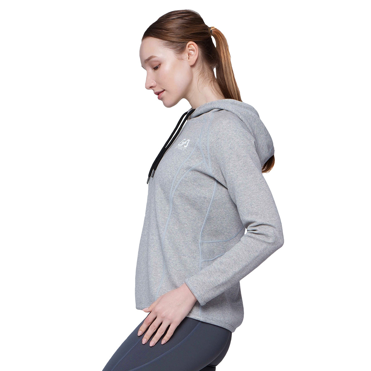 Image of Athleisure Reversible Hoodies Pique for Women