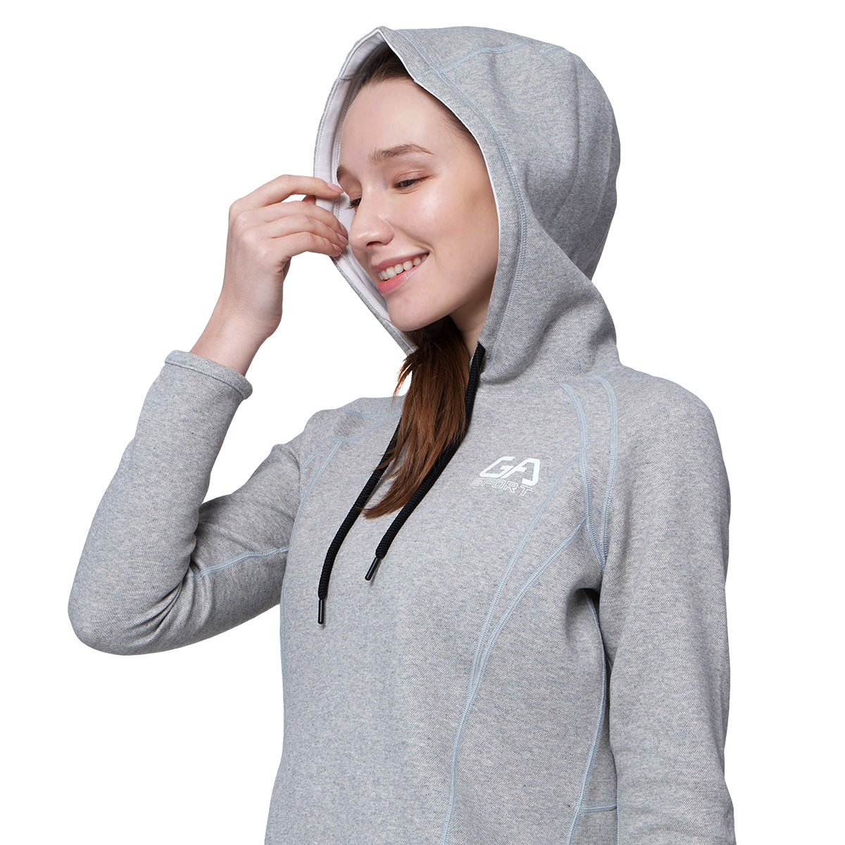 Image of Athleisure Reversible Hoodies Pique for Women