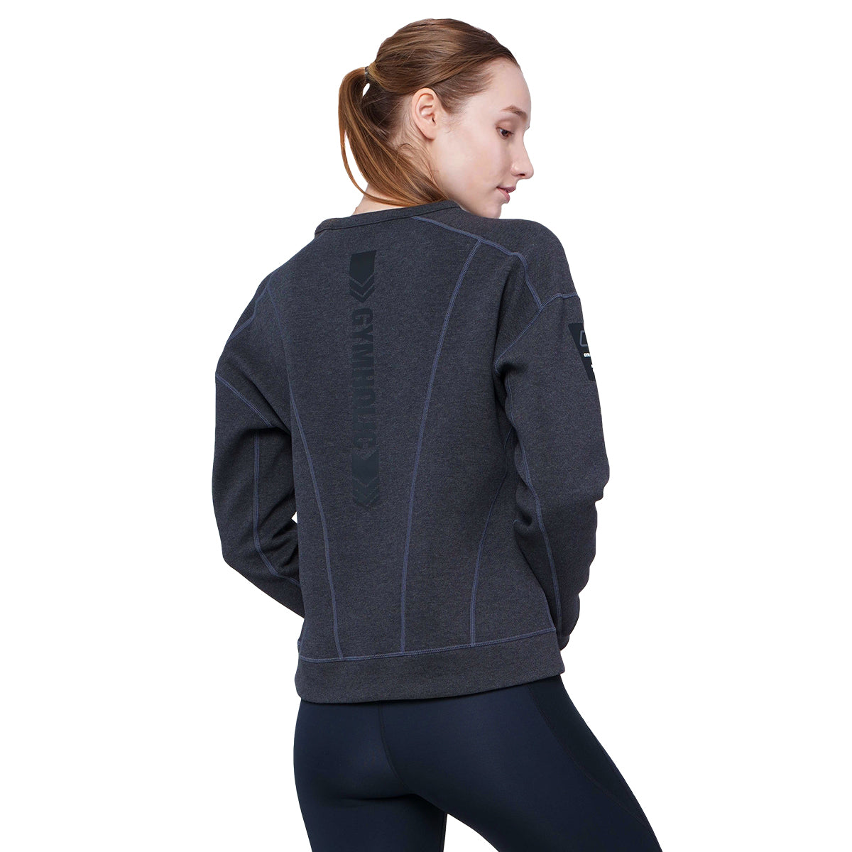 Image of Athleisure Reversible Sweatshirt Pique for Women
