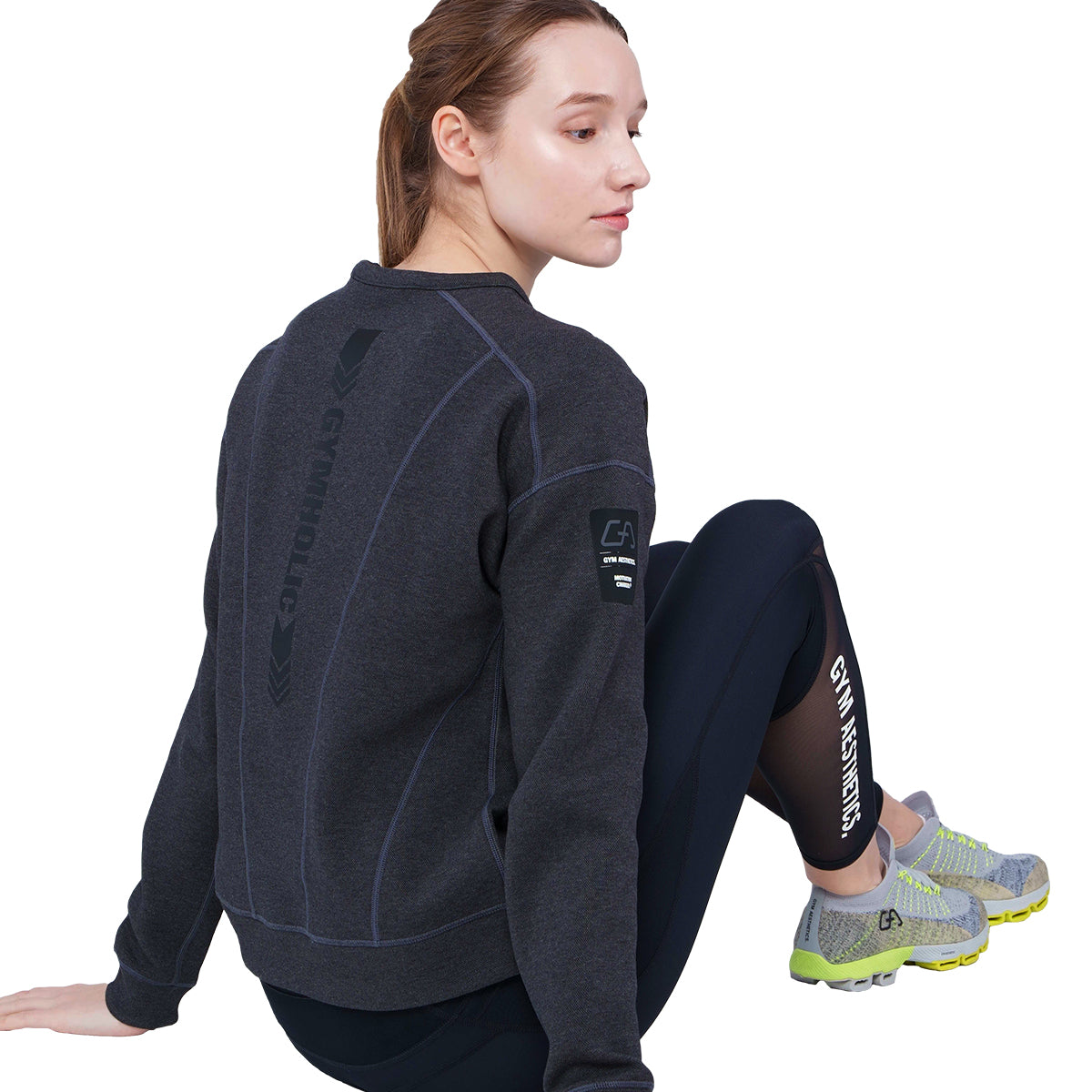 Image of Athleisure Reversible Sweatshirt Pique for Women