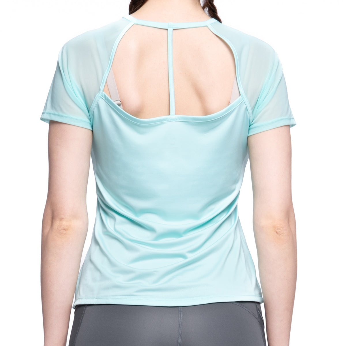 Image of Athleisure Workout Fashion T Shirt for Women