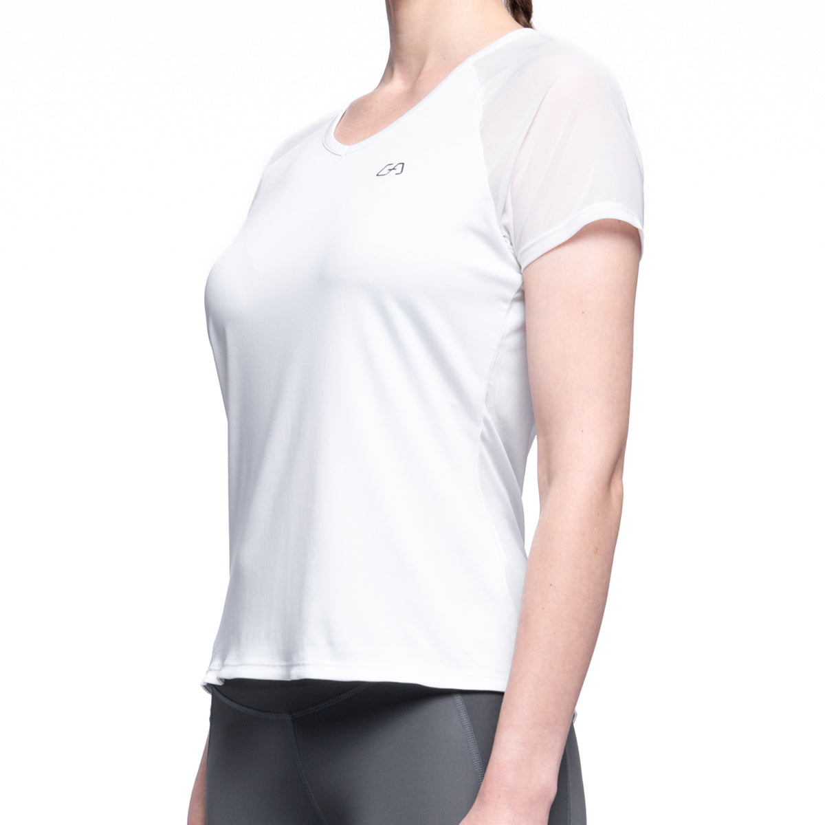Image of Athleisure Workout Fashion T Shirt for Women