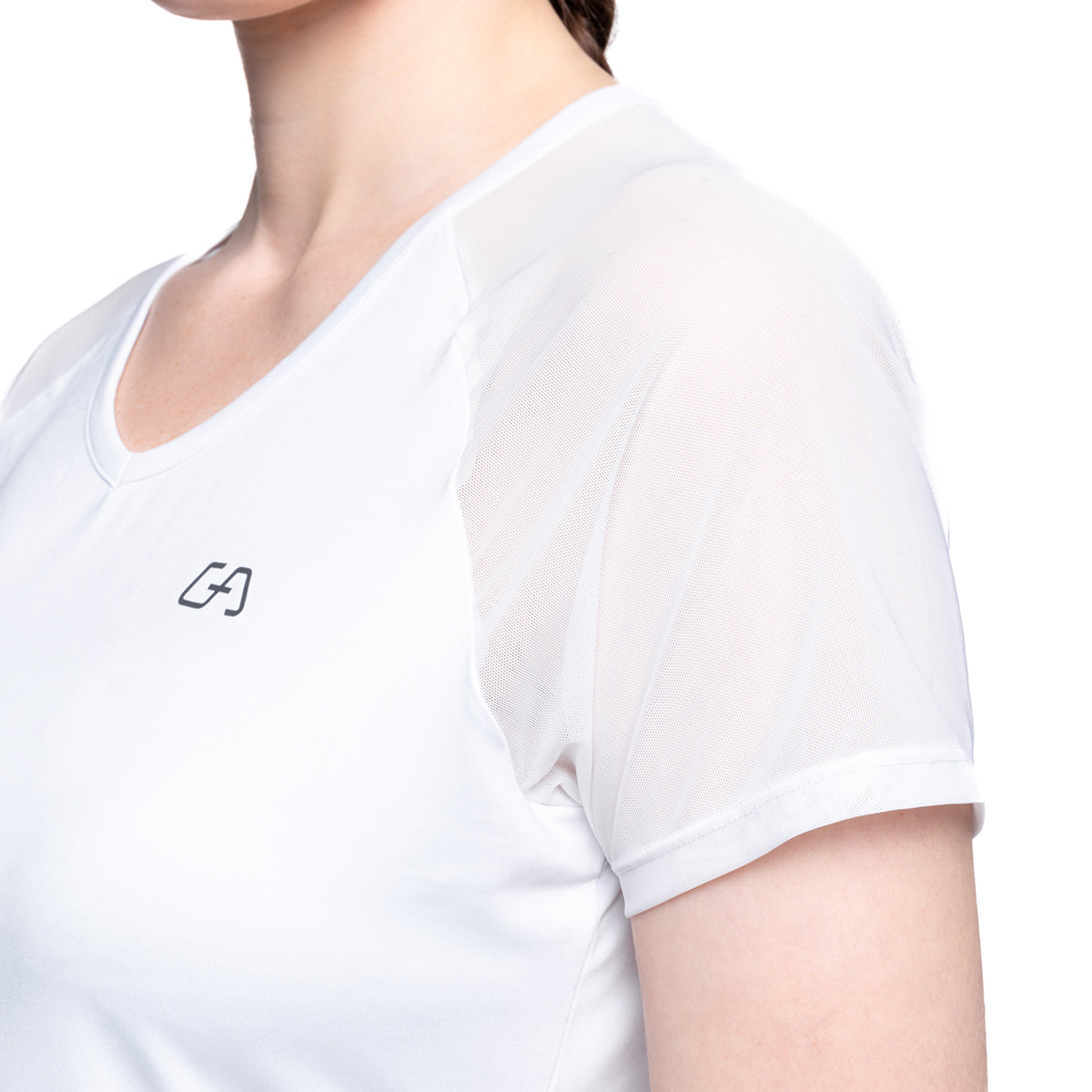 Image of Athleisure Workout Fashion T Shirt for Women