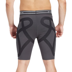 Compression Warrior Tight Shorts for Men Black S