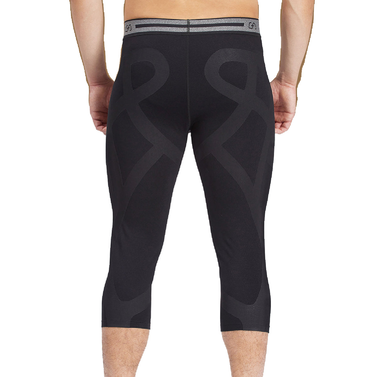 Image of Compression Warrior Cropped Leggings for Men