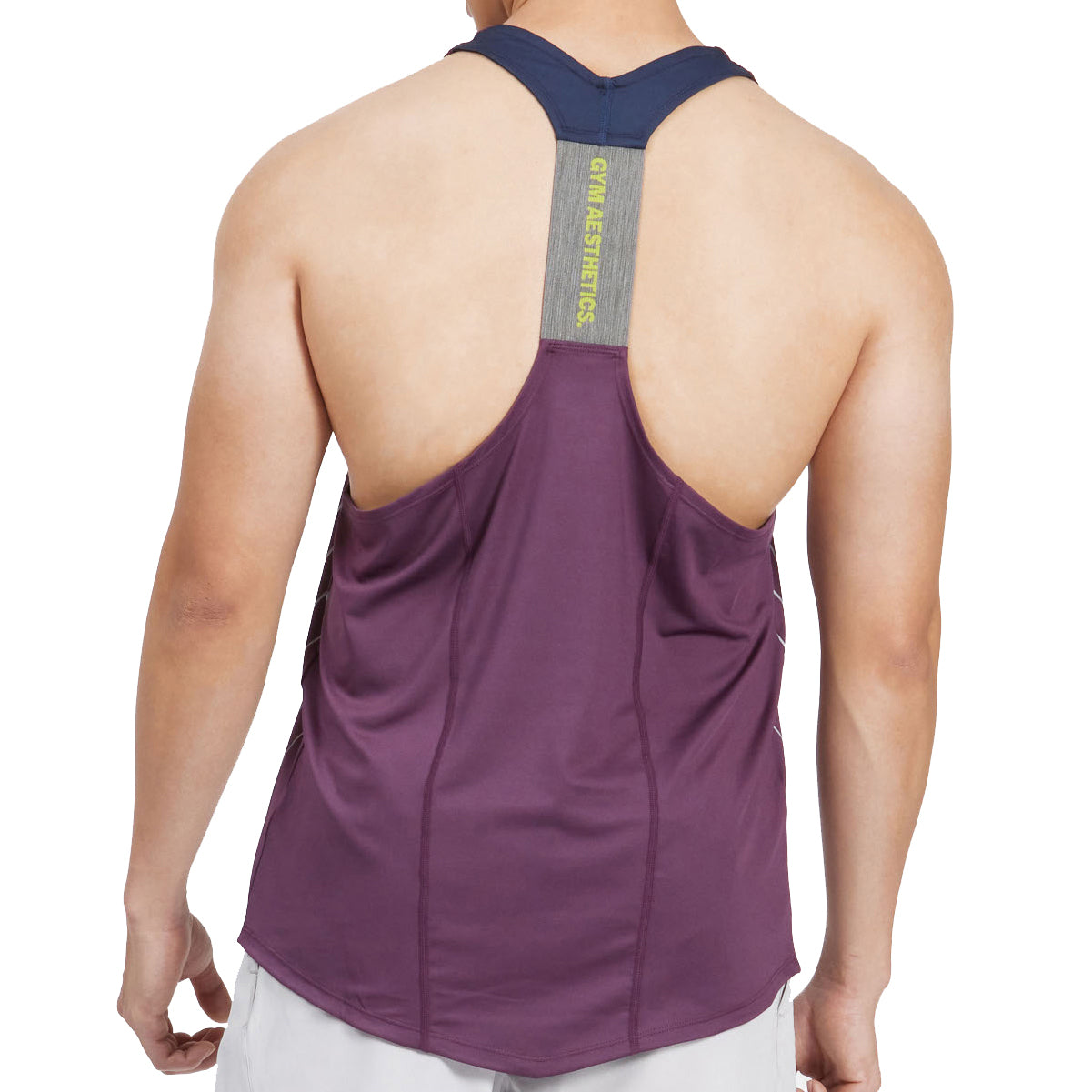 Image of 男裝基礎健美運動員工字背心