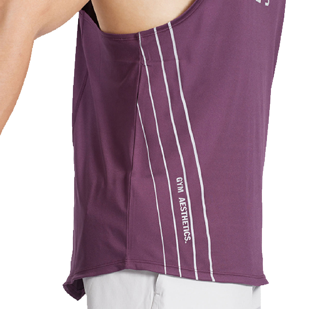 Image of 男裝基礎健美運動員工字背心