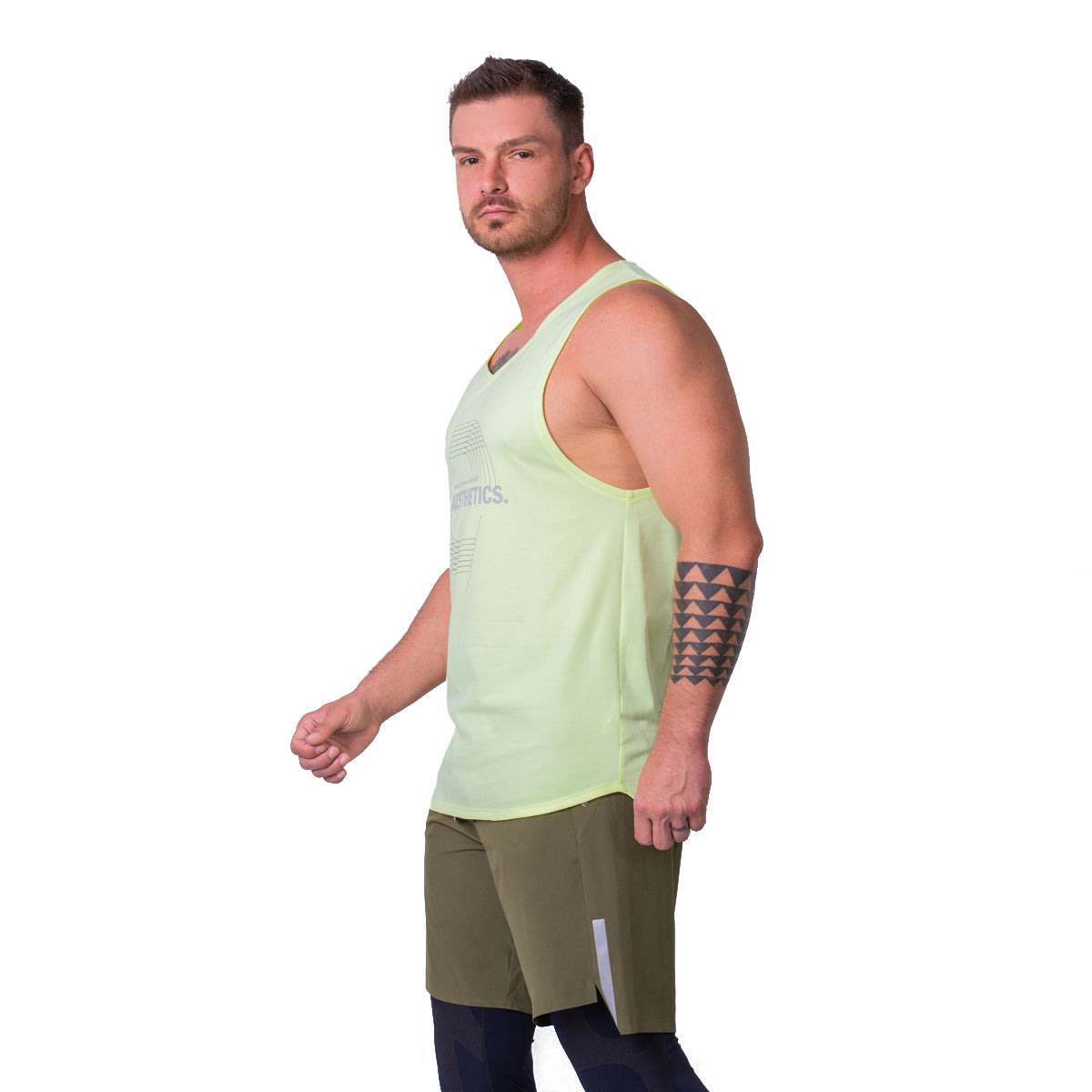 Image of Essential Coolever Cotton Touch Gym Stringer for Men