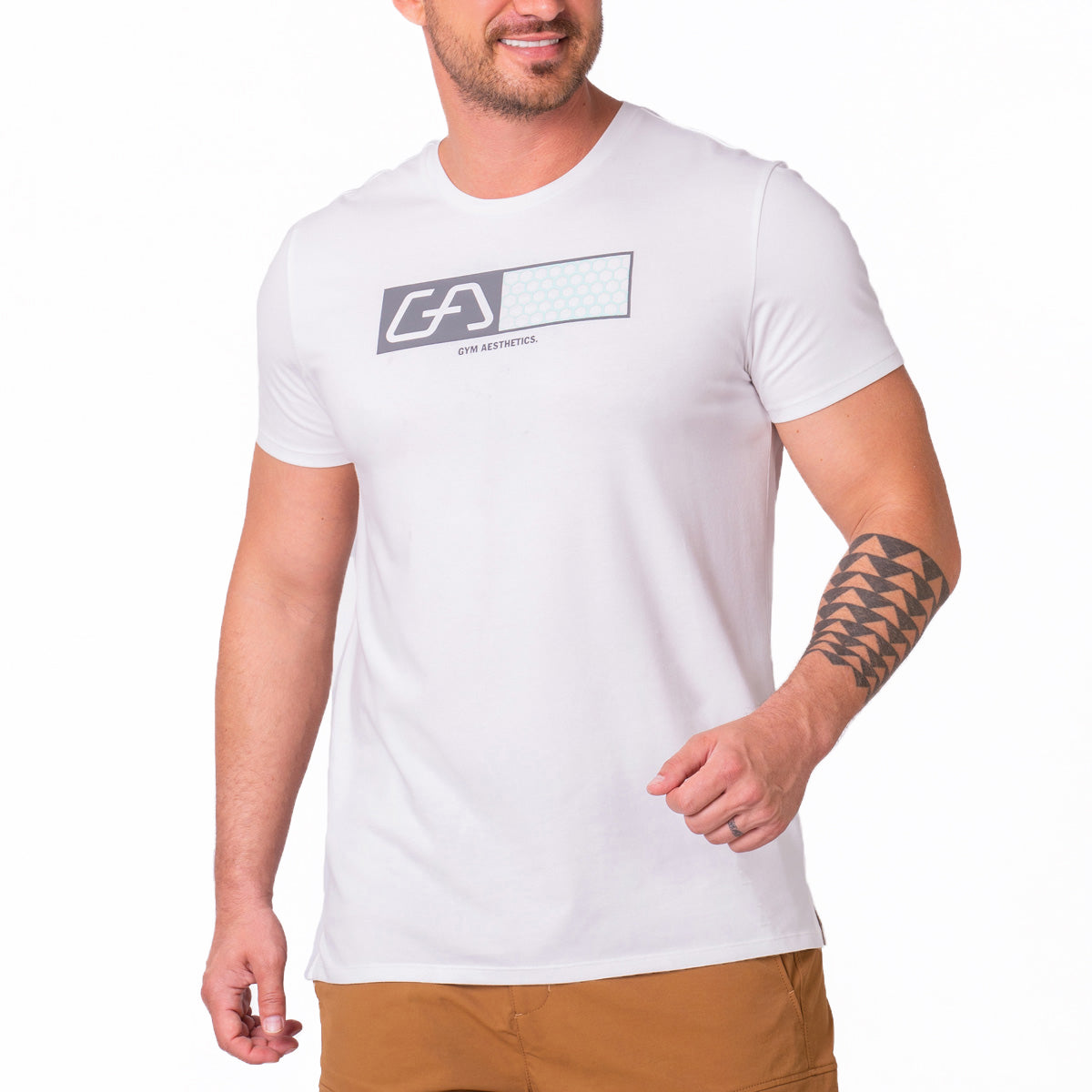 Image of Essential Coolever Cotton Touch Loose-Fit T-Shirt for Men