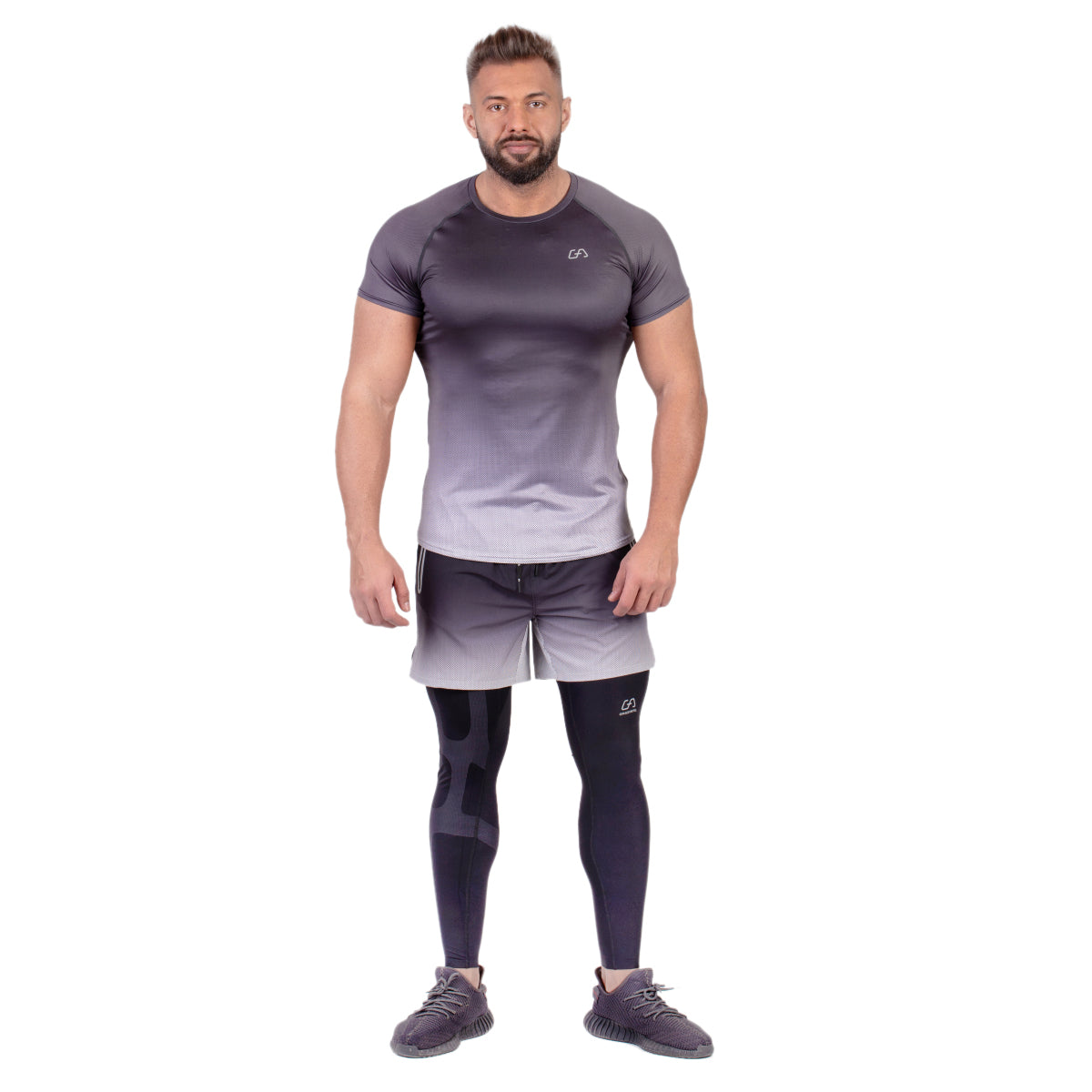 Image of Essential Gradient 6 Inch Running Shorts for Men