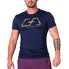 Essential Mesh Blocking Tight-Fit T-Shirt for Men