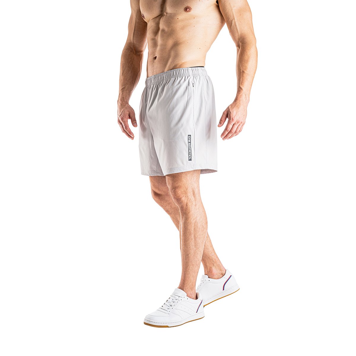 5 inch best sale white shorts