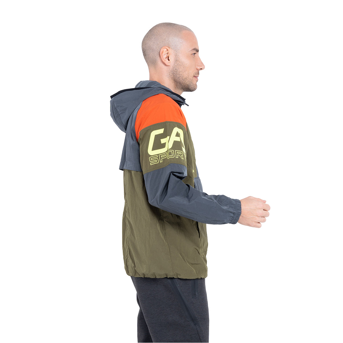 Image of Functional Anorak Water Resistant Jacket for Men