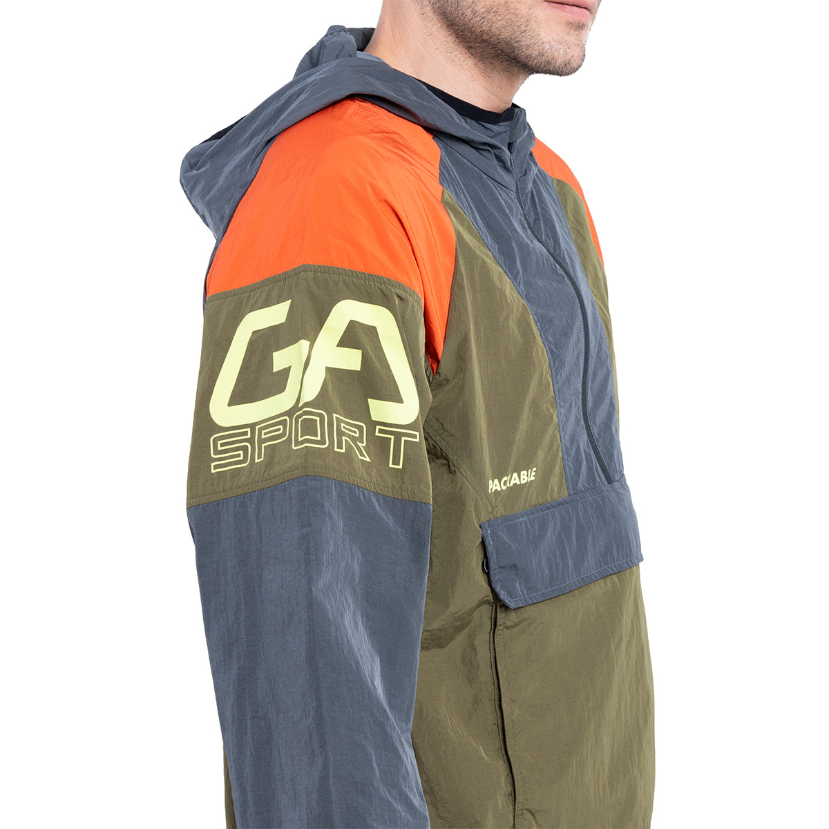 Image of Functional Anorak Water Resistant Jacket for Men