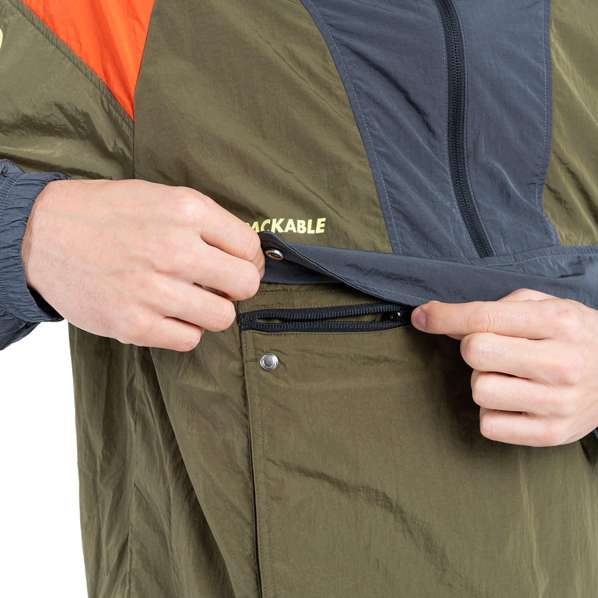 Image of Functional Anorak Water Resistant Jacket for Men