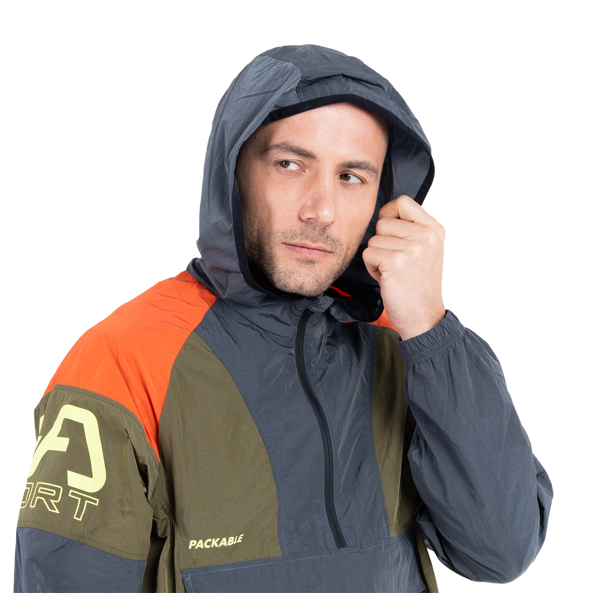 Image of Functional Anorak Water Resistant Jacket for Men