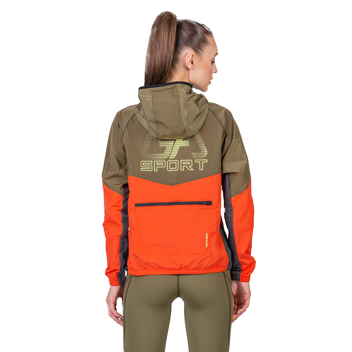 Image of Functional Anorak Water Resistant Jacket for Women