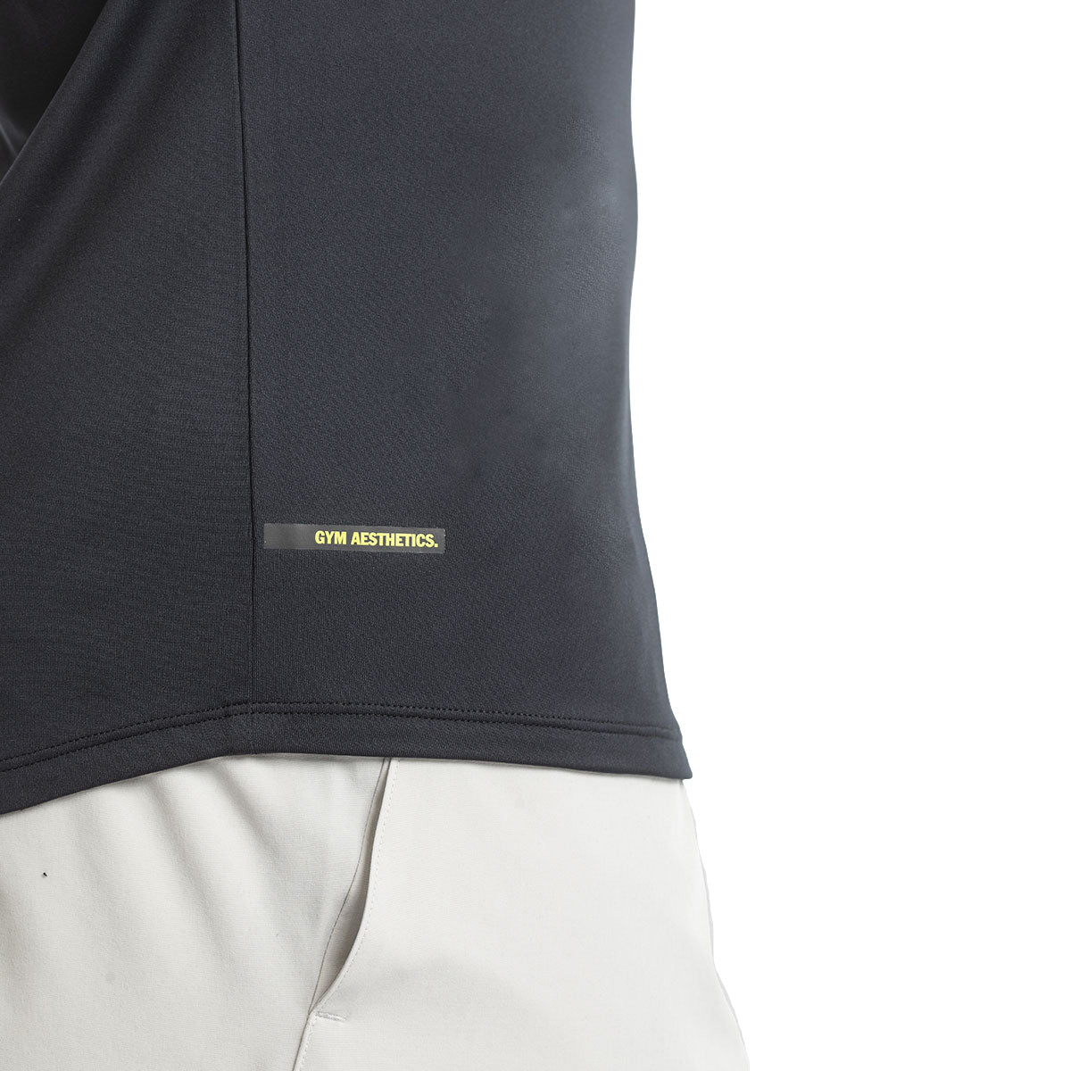 Image of Logo V-Neck Raglan Shirt Intensity for Men