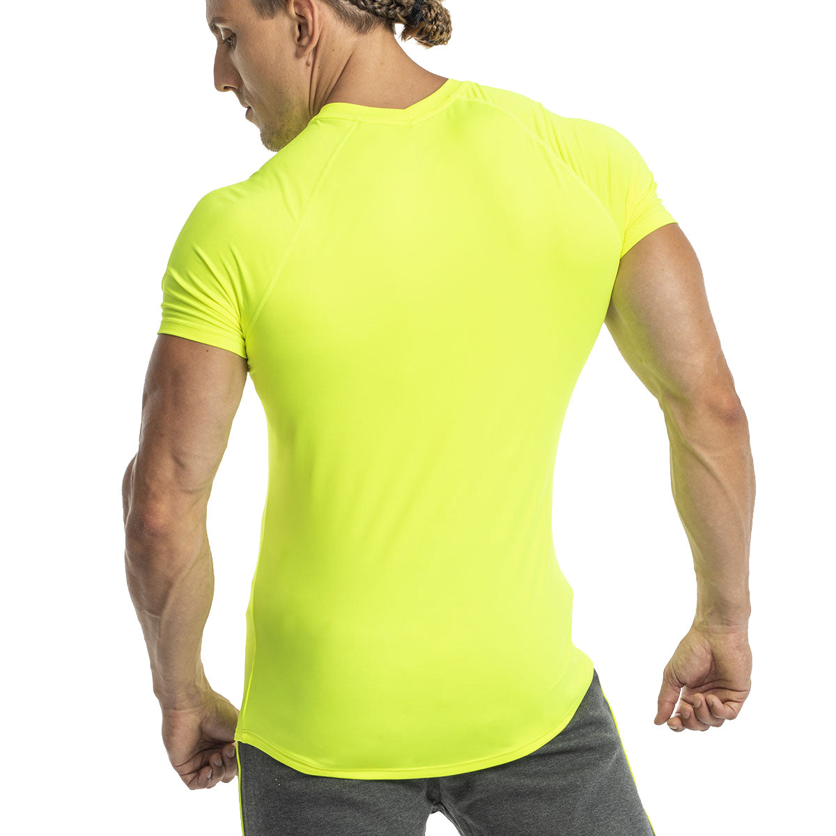 Image of Logo V-Neck Raglan Shirt Intensity for Men