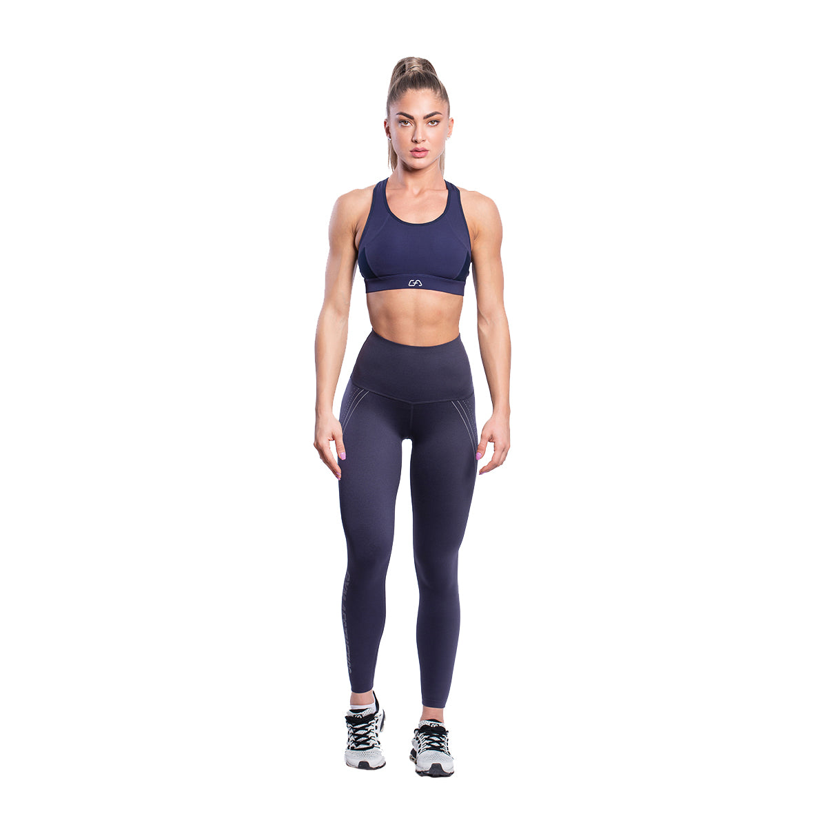 Image of High-Waist Supportive Compression Leggings for Women