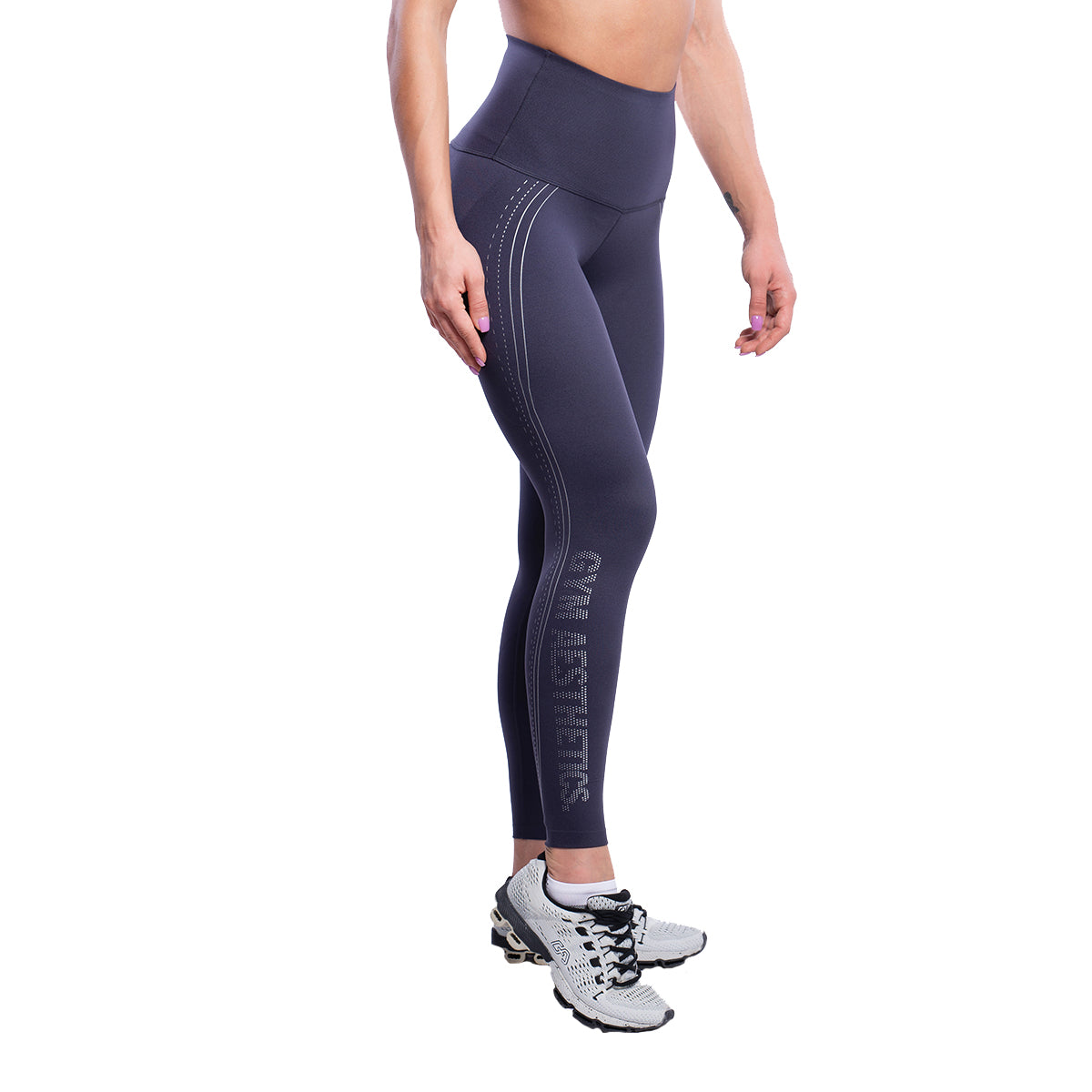 Image of High-Waist Supportive Compression Leggings for Women