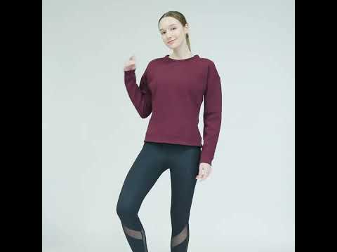 Image of Athleisure Reversible Sweatshirt Pique for Women