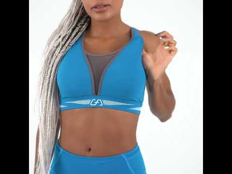 Image of Training Mighty Tech Mesh Sports Bra for Women