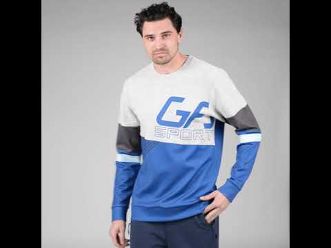Image of Training Color Blocking Sweatshirt for Men