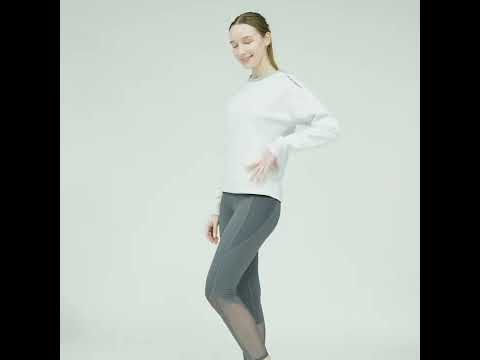 Image of Athleisure Reversible Sweatshirt Pique for Women