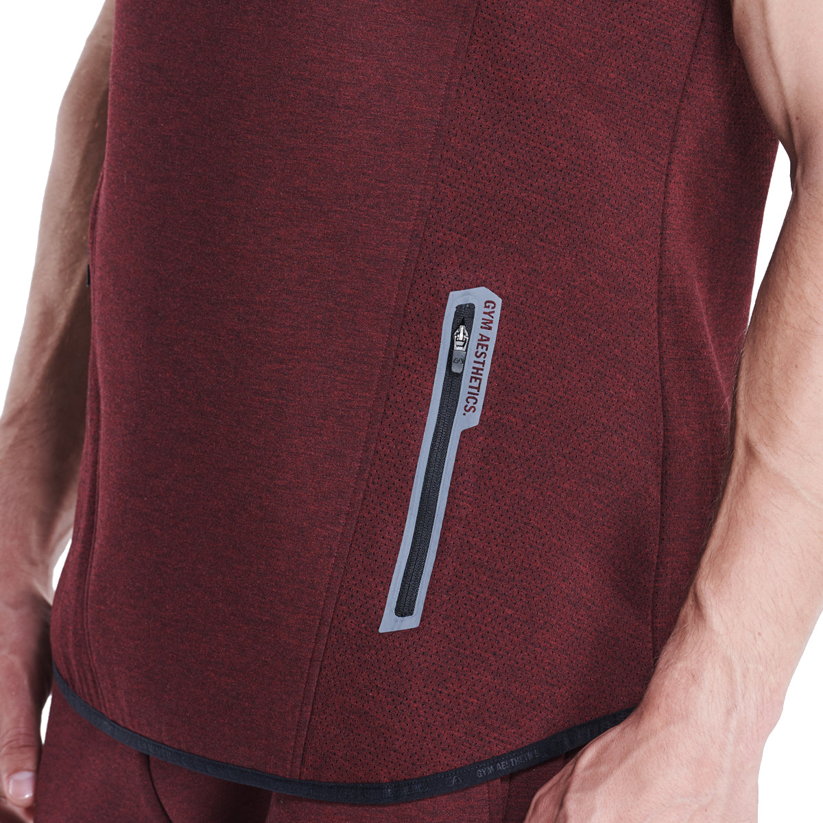 Image of OutRun Hoodie Vest for Men