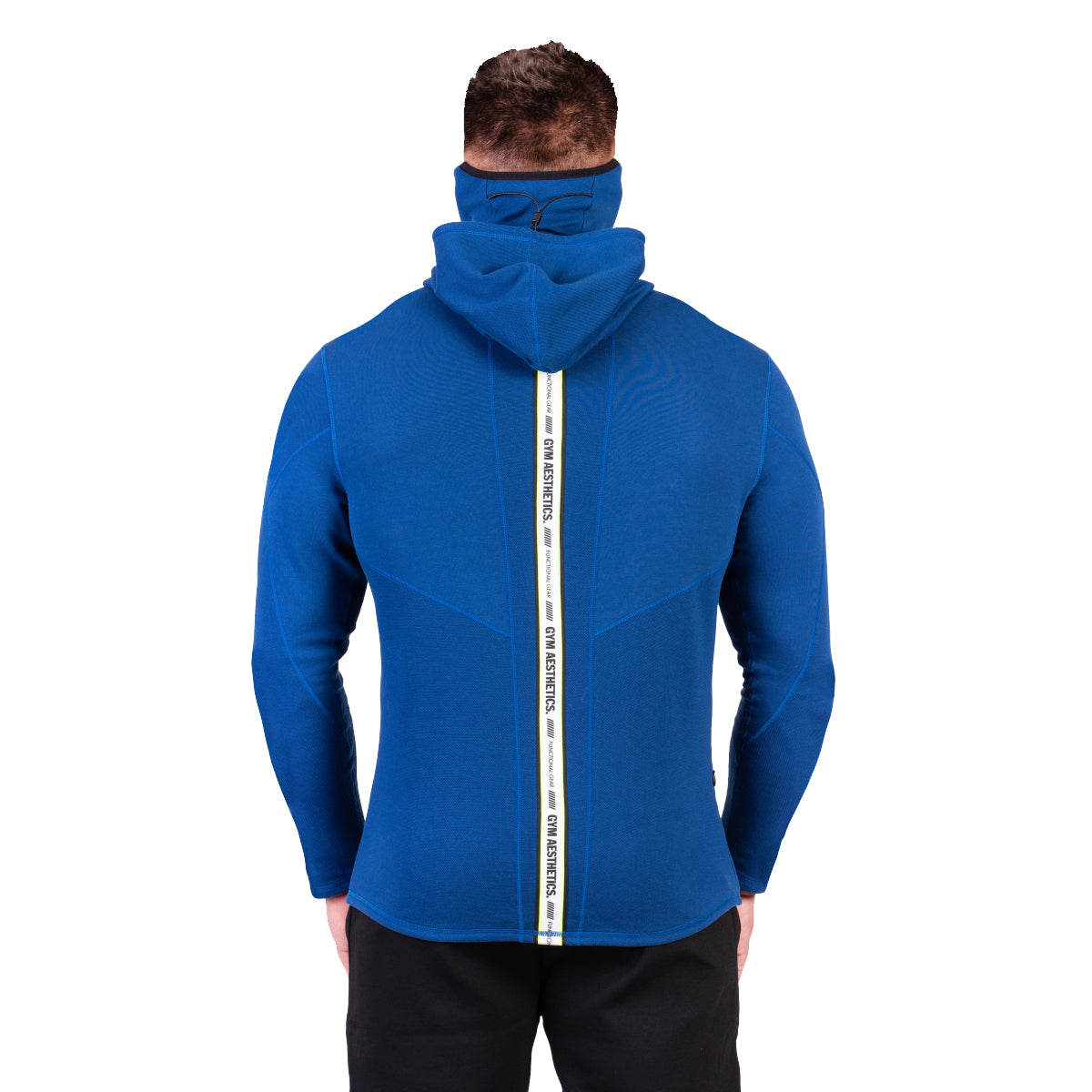 Image of Protection Detachable Mask Hooded T Shirt for Men