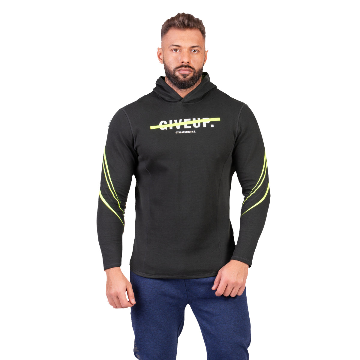 Image of Protection Detachable Mask Hooded T Shirt for Men