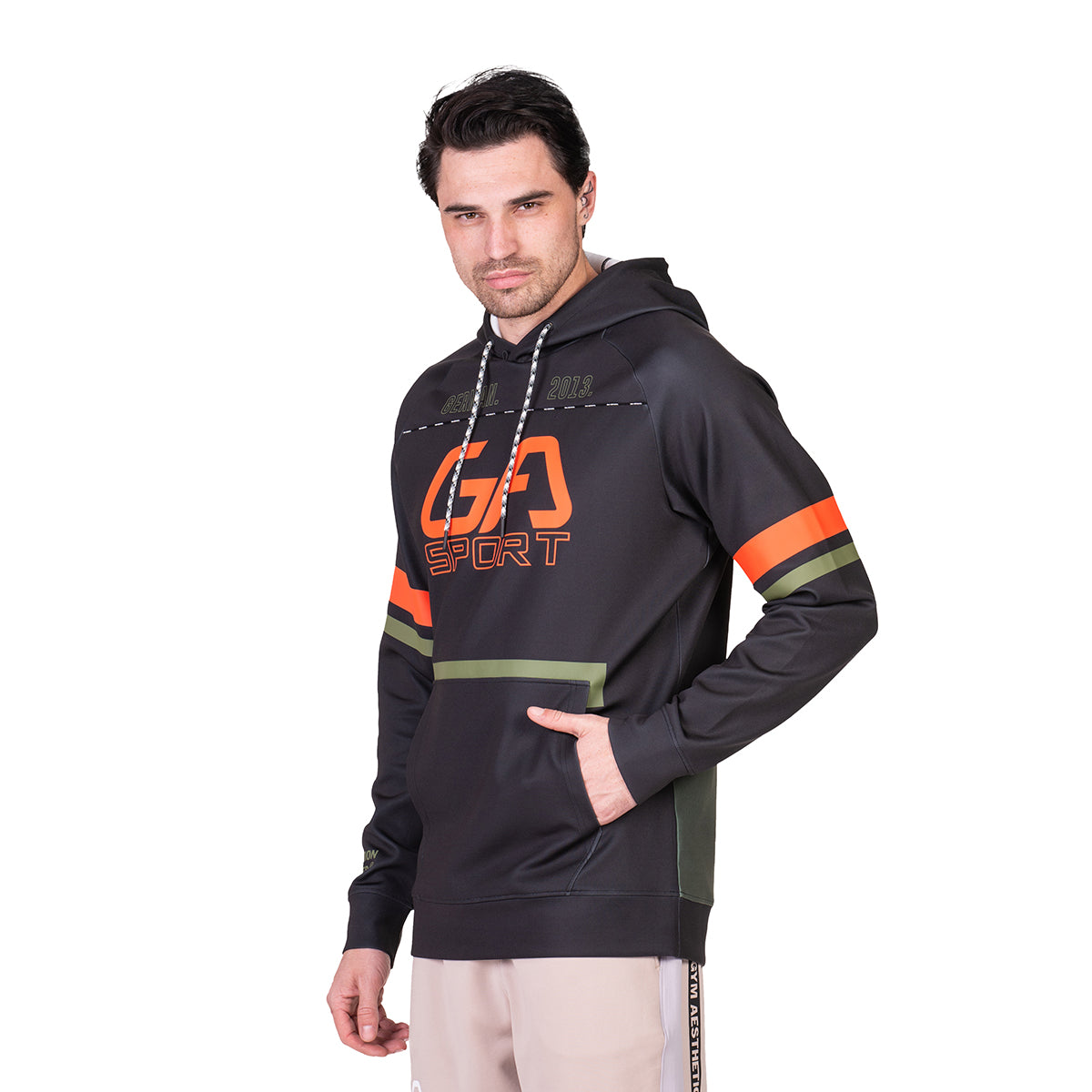 Image of Training Color Blocking Hoodies for Men