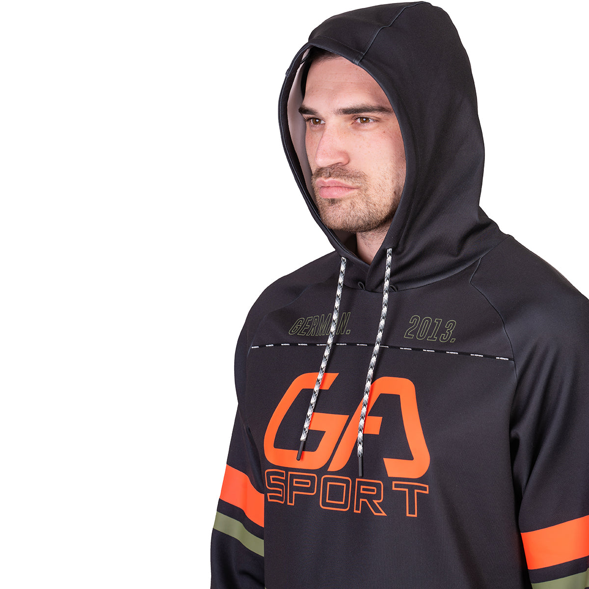 Image of Training Color Blocking Hoodies for Men