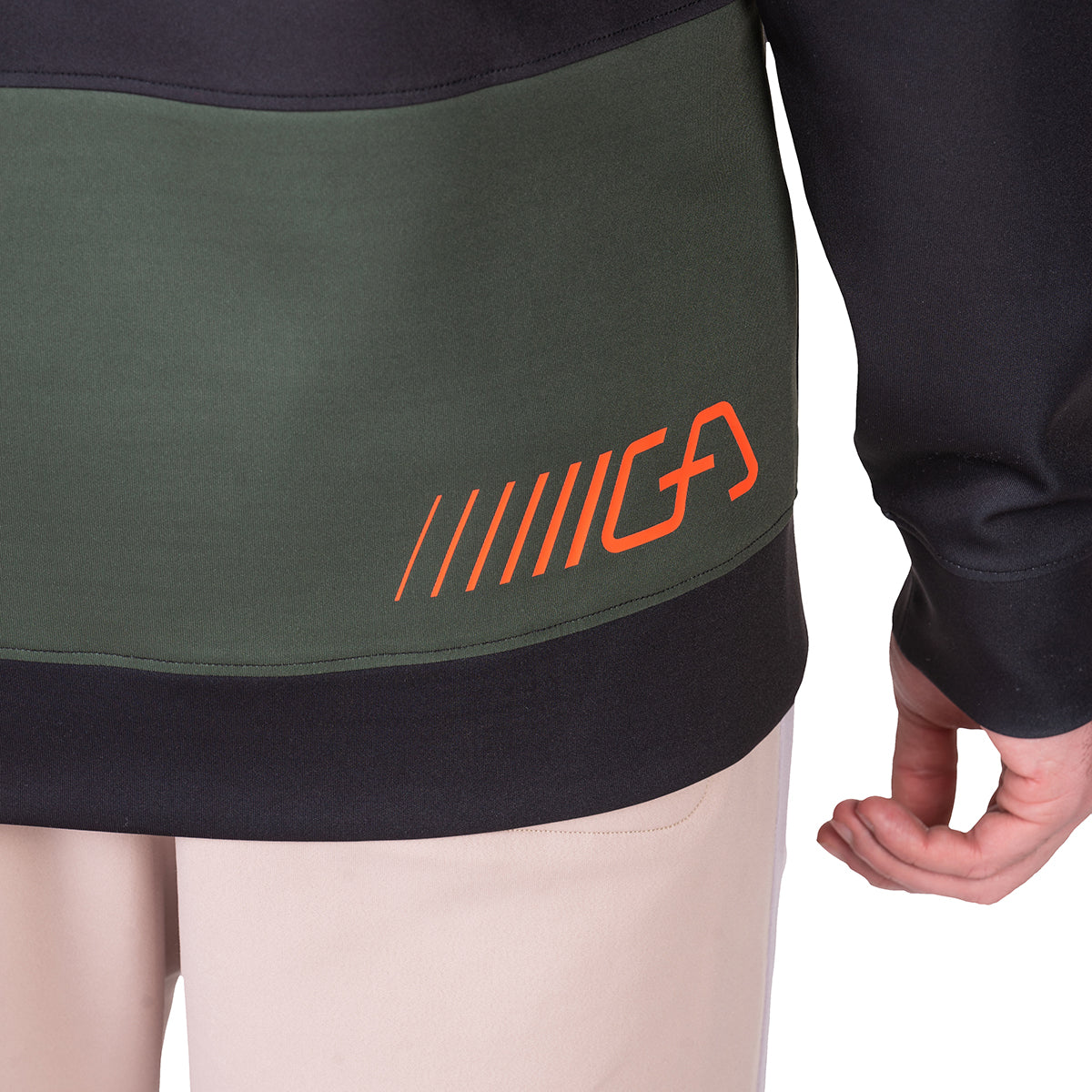Image of Training Color Blocking Hoodies for Men