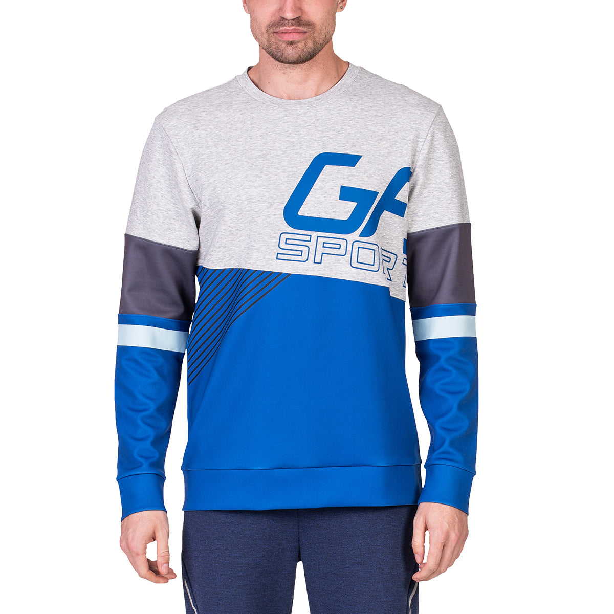Image of Training Color Blocking Sweatshirt for Men