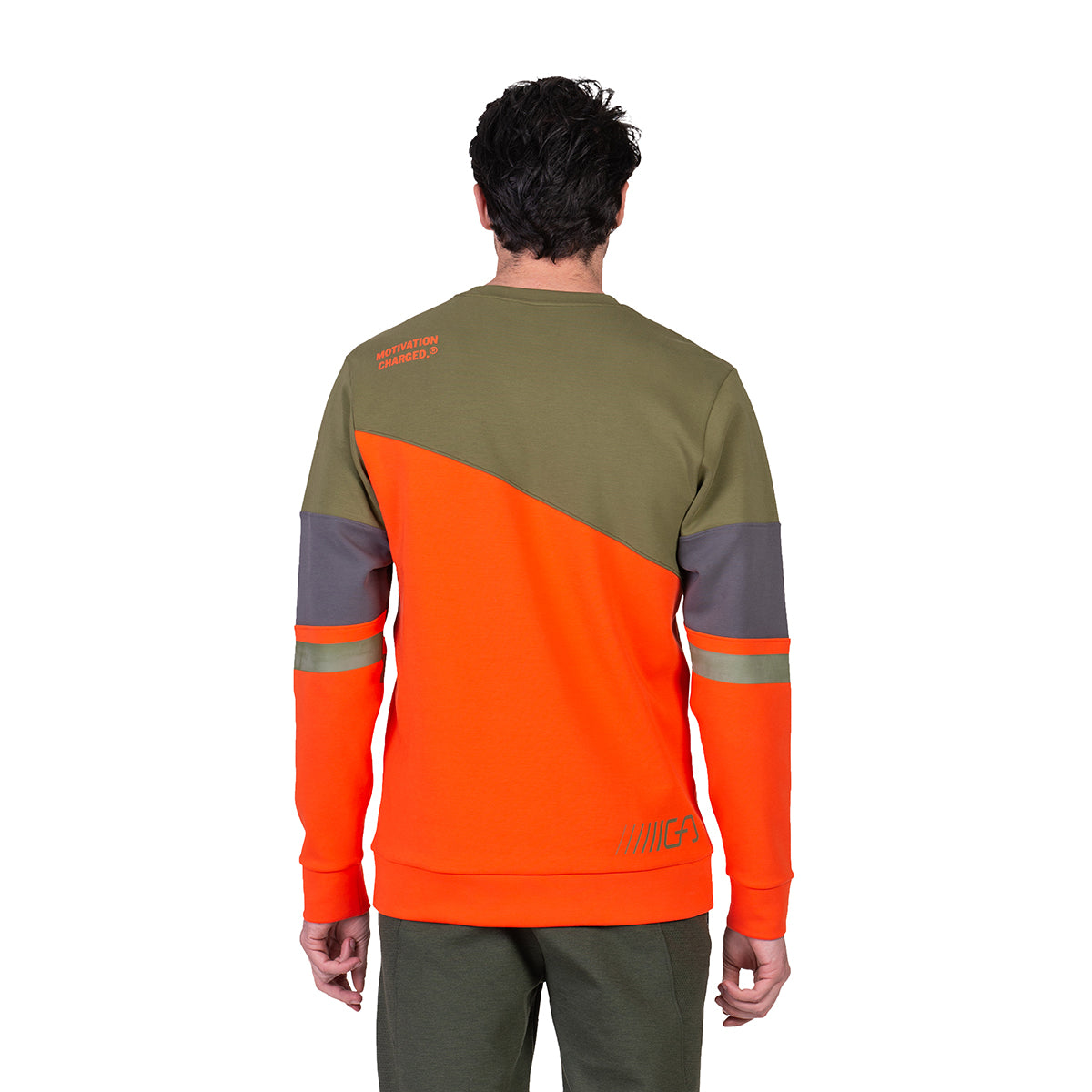 Image of Training Color Blocking Sweatshirt for Men