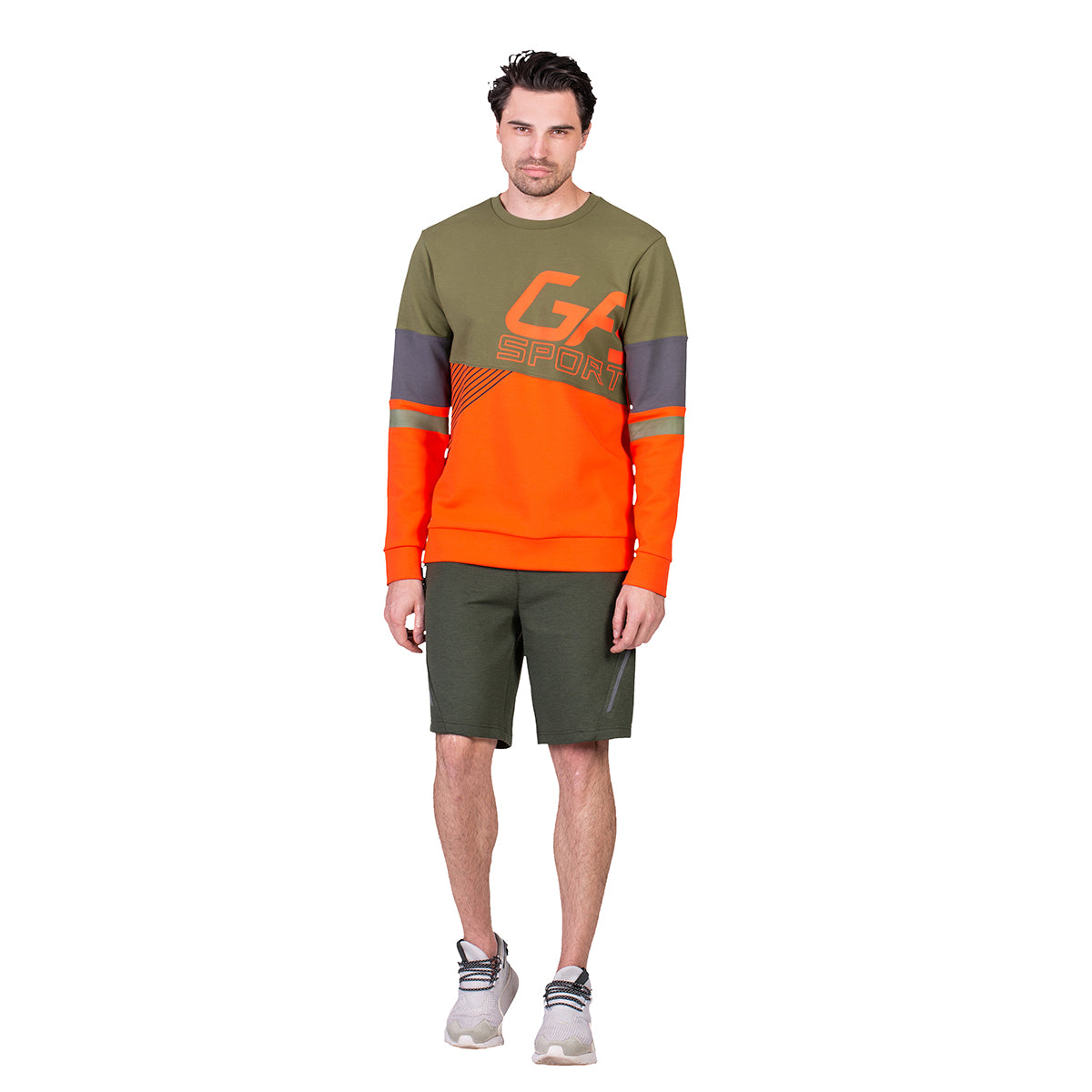 Image of Training Color Blocking Sweatshirt for Men
