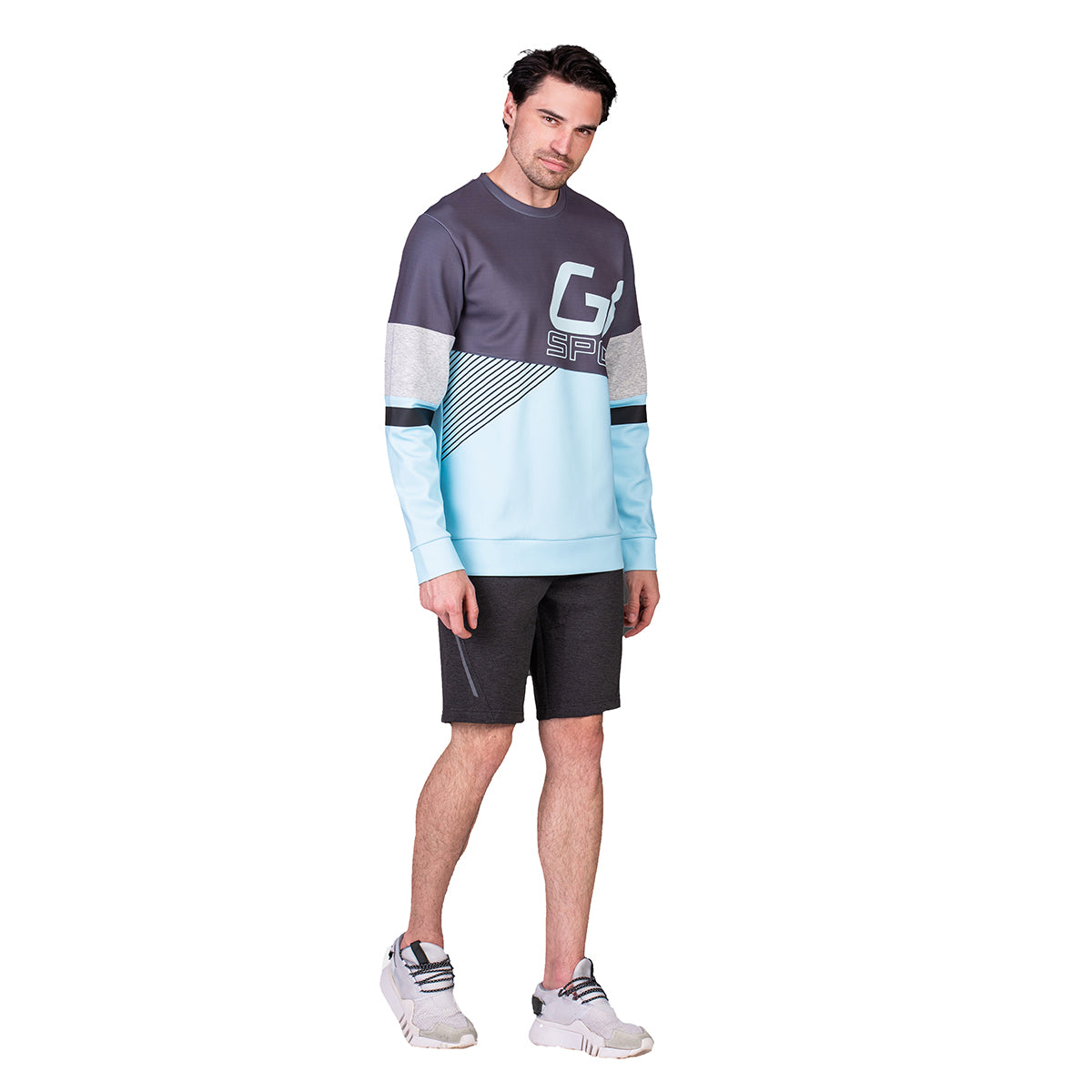 Image of Training Color Blocking Sweatshirt for Men