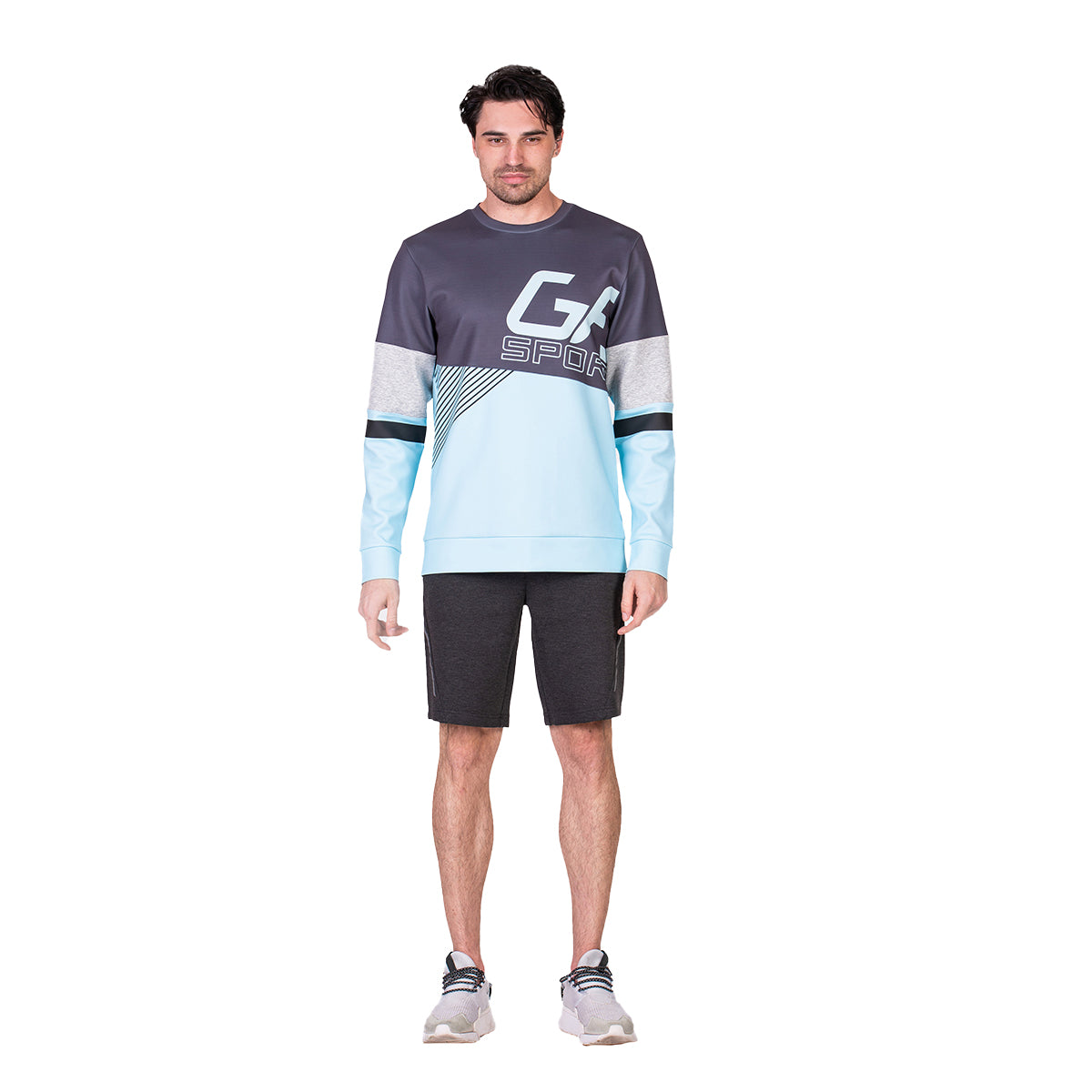 Image of Training Color Blocking Sweatshirt for Men